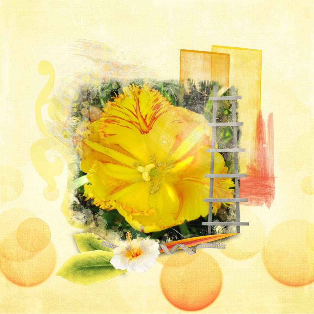 Scraptober 2019 - jaune