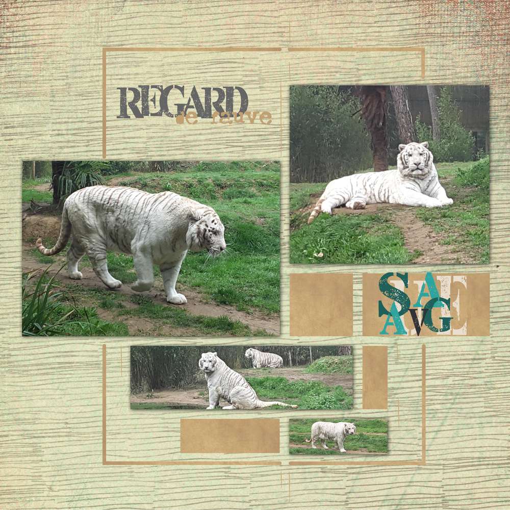 Scraptober 2019 - Sauvage