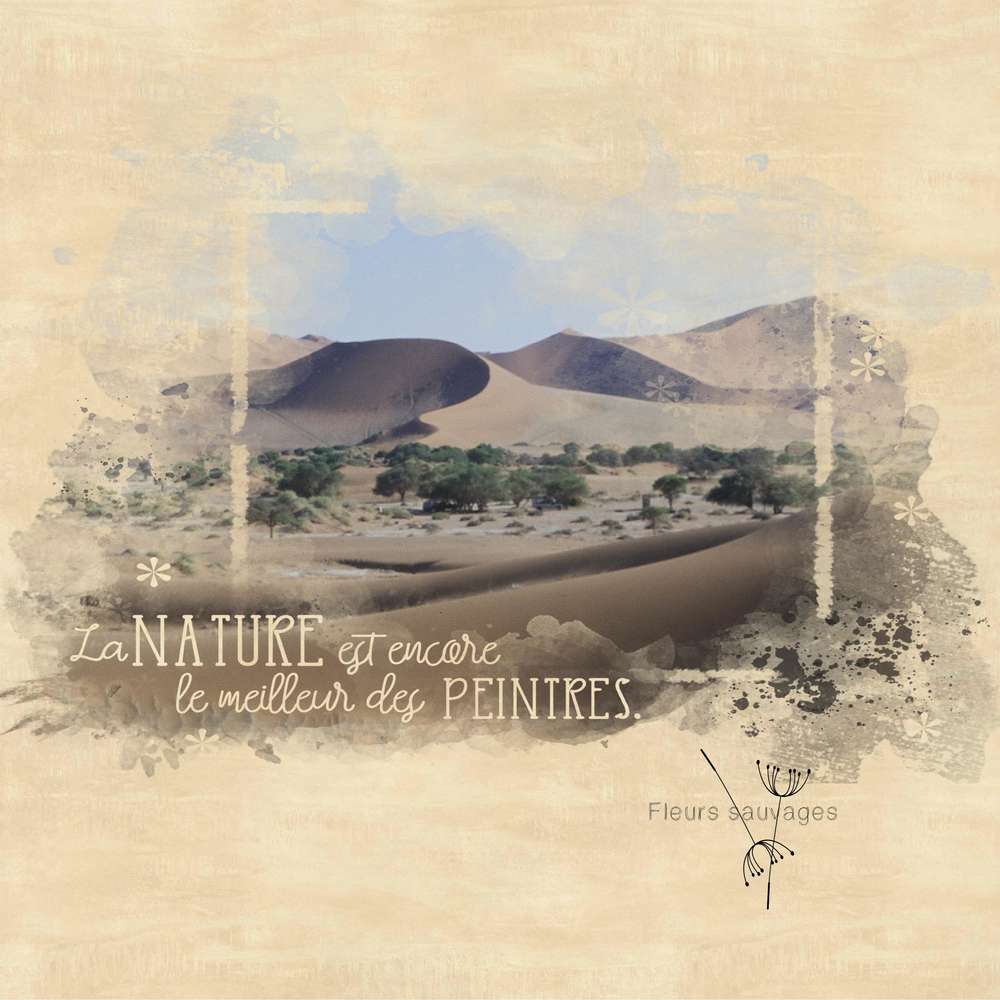 Scraptober 2019 - Sauvage