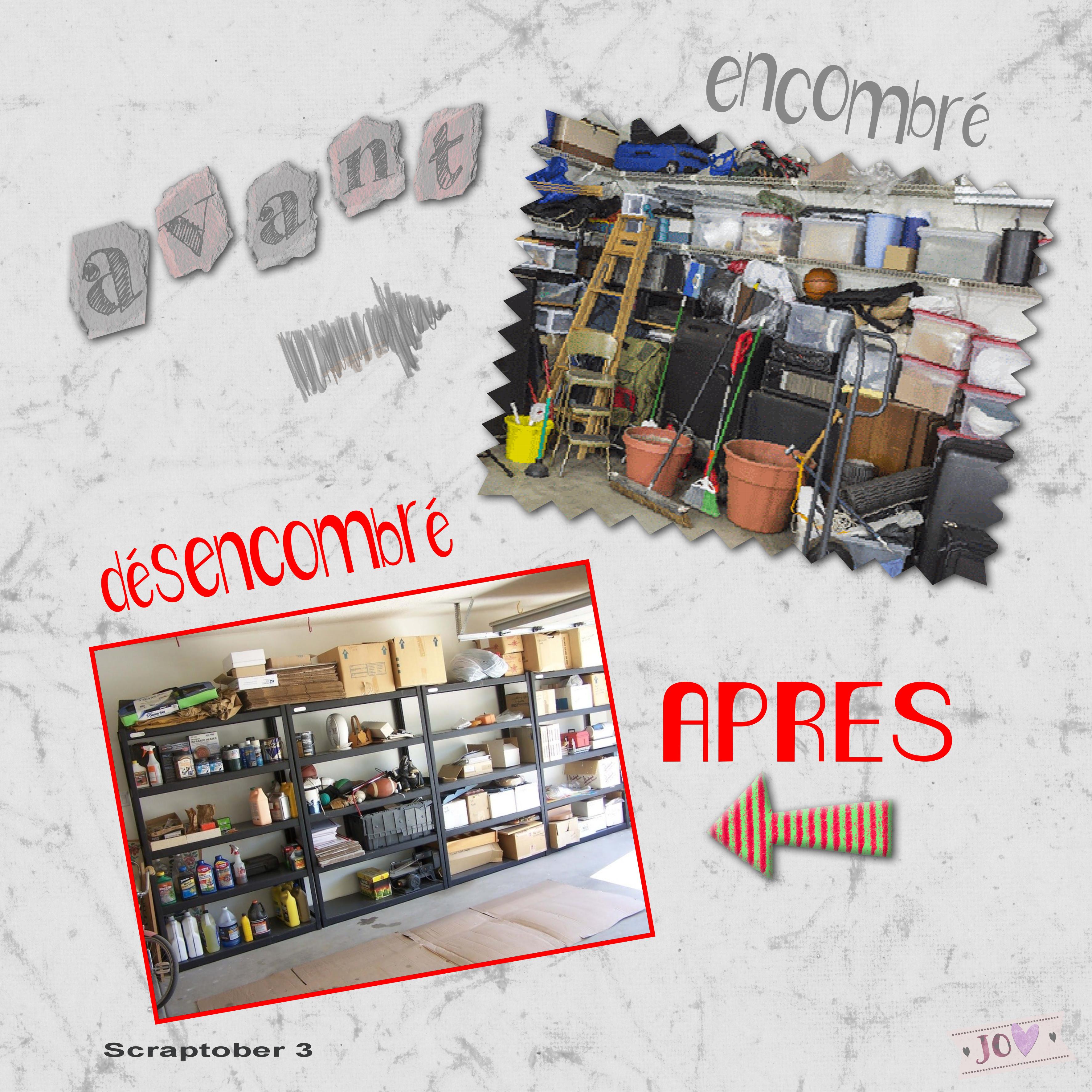 scraptober 2020#3 encombrer