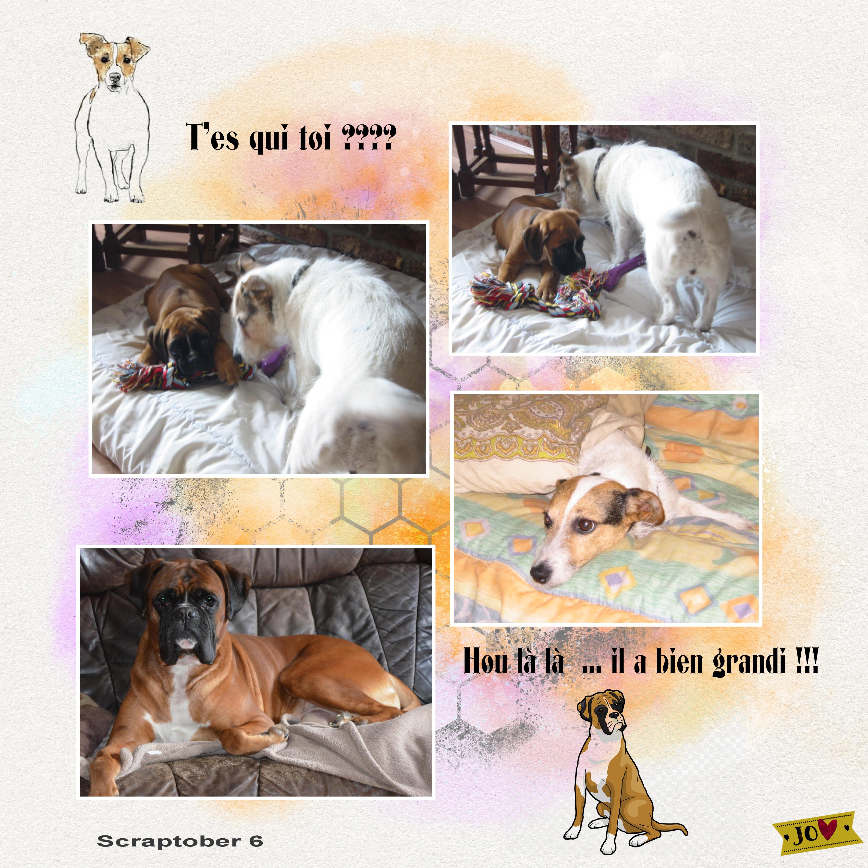 scraptober 2020#6 Max & Rustine