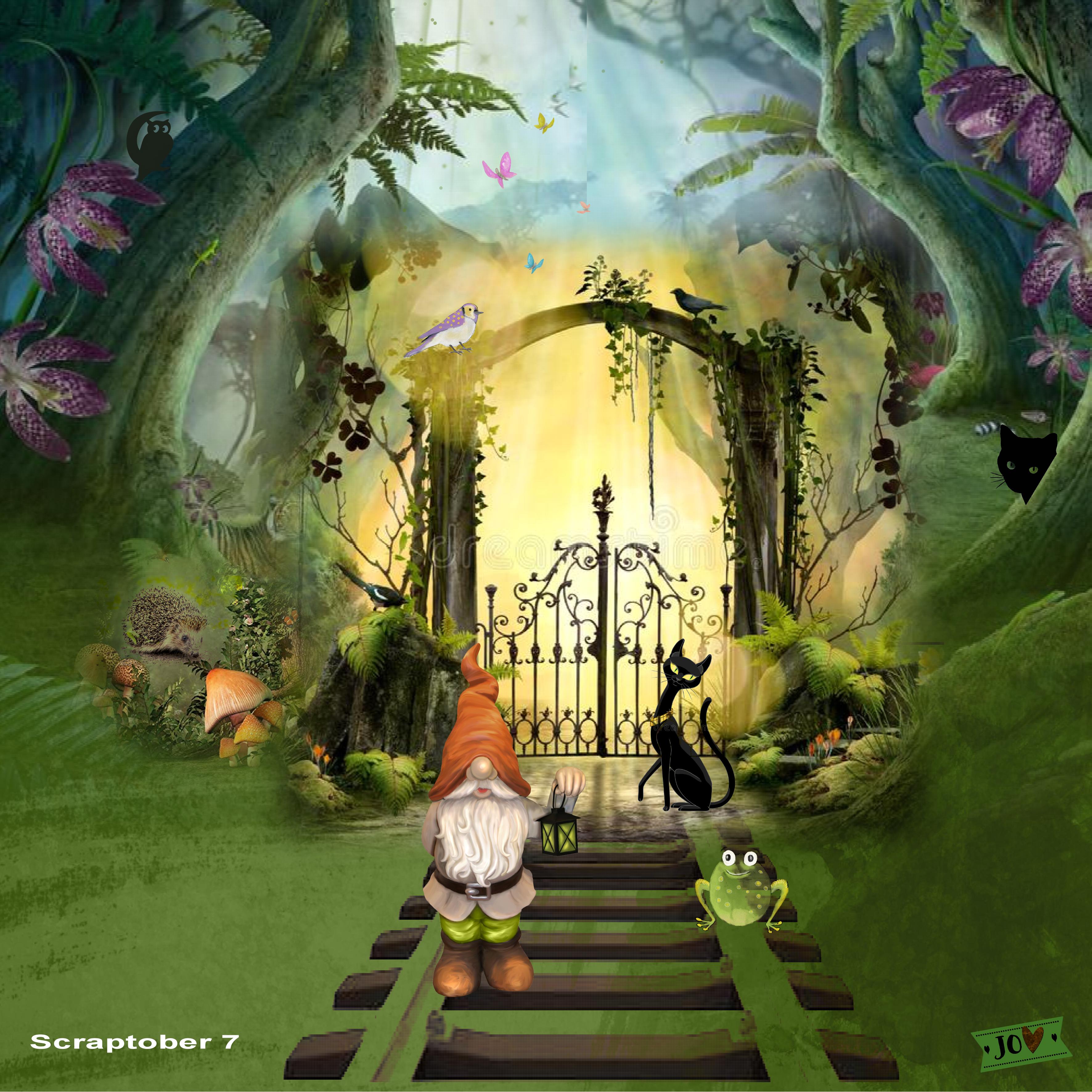 scraptober 2020#7 imaginaire