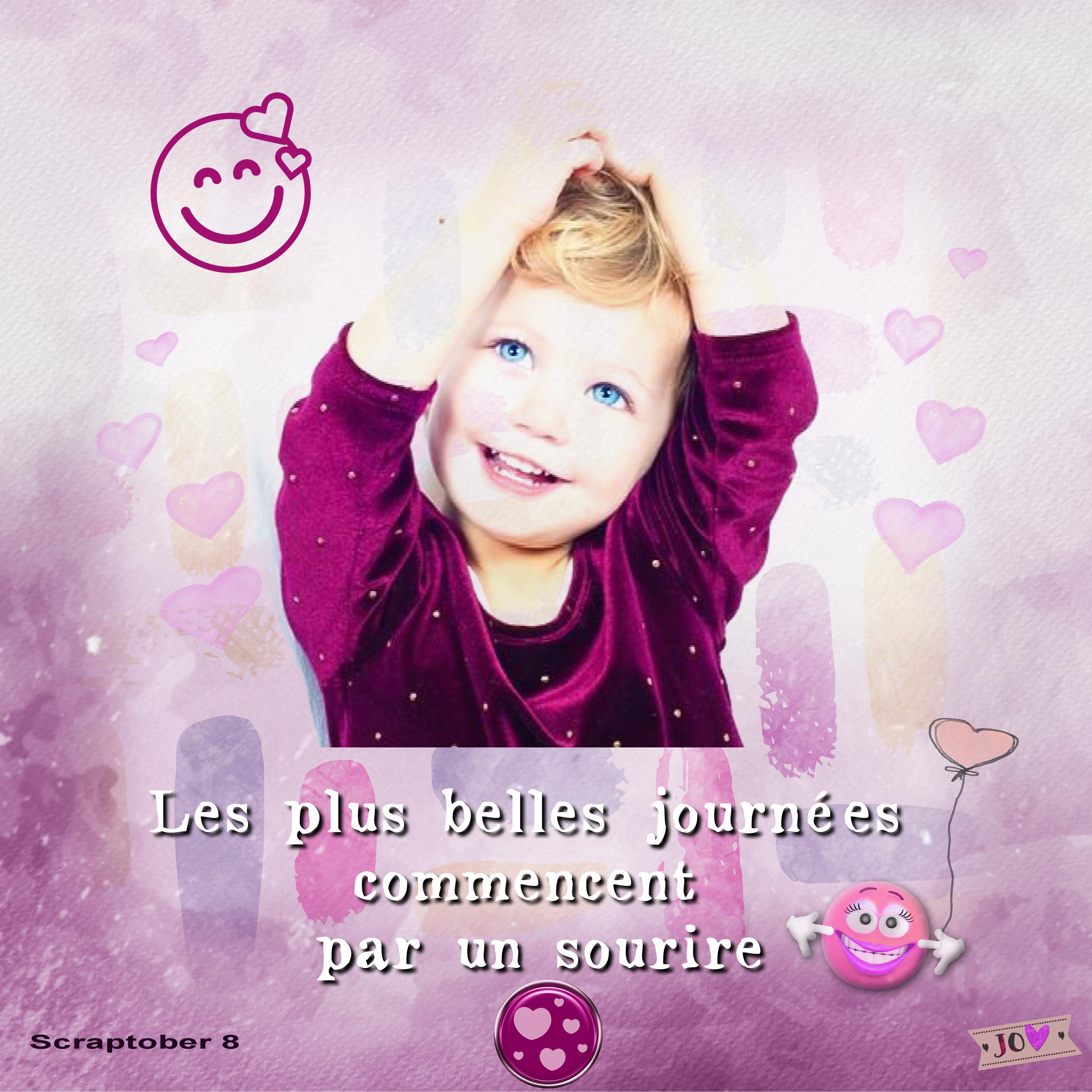 scraptober 2020#8 sourire