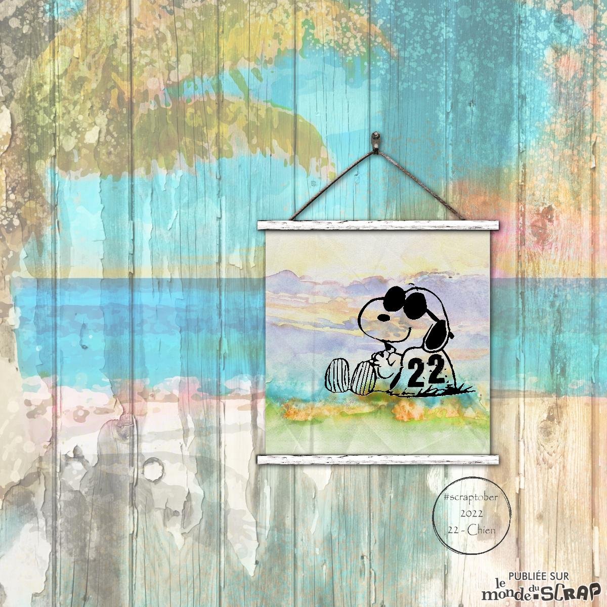 Scraptober 22 - Chien