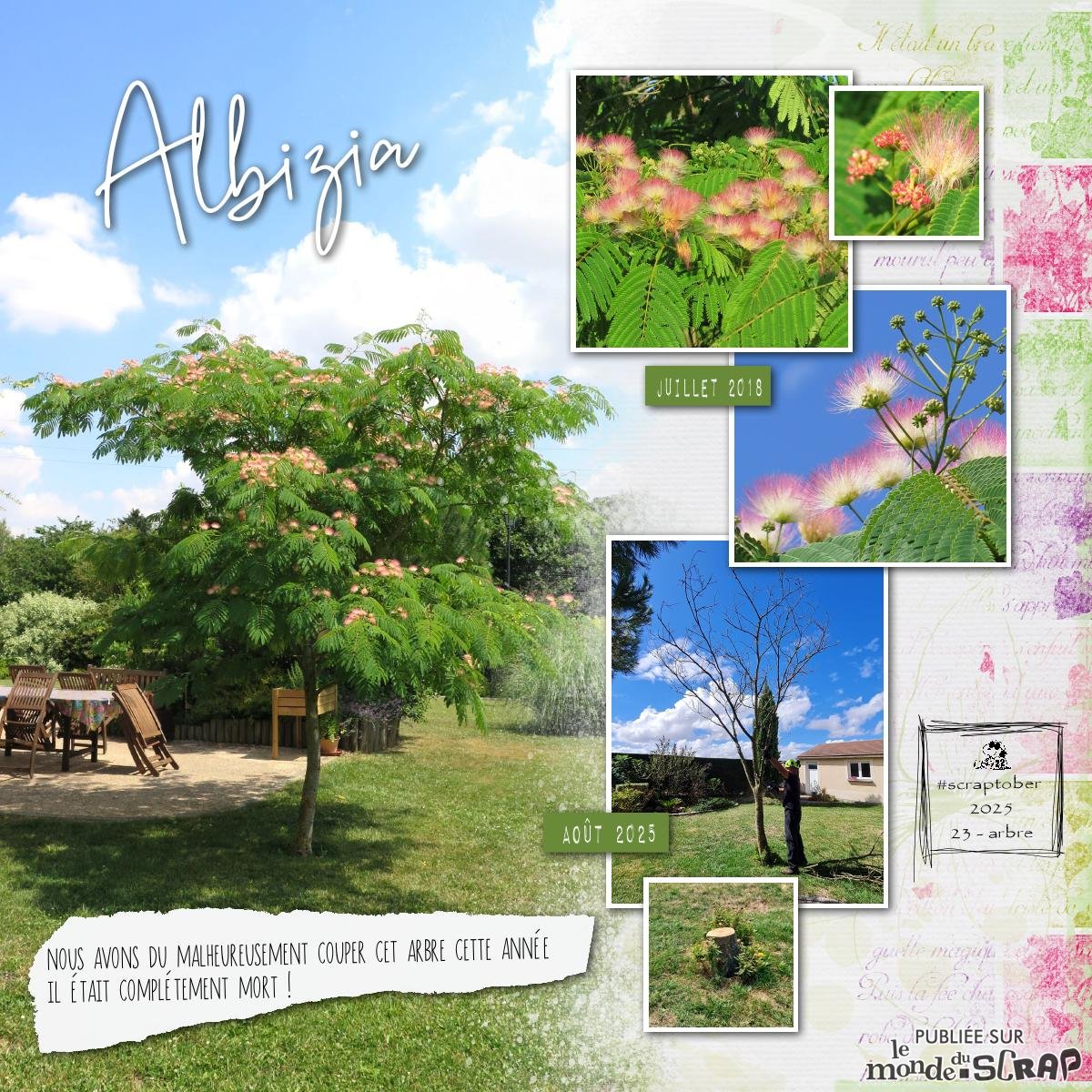 Scraptober #23 - Arbre