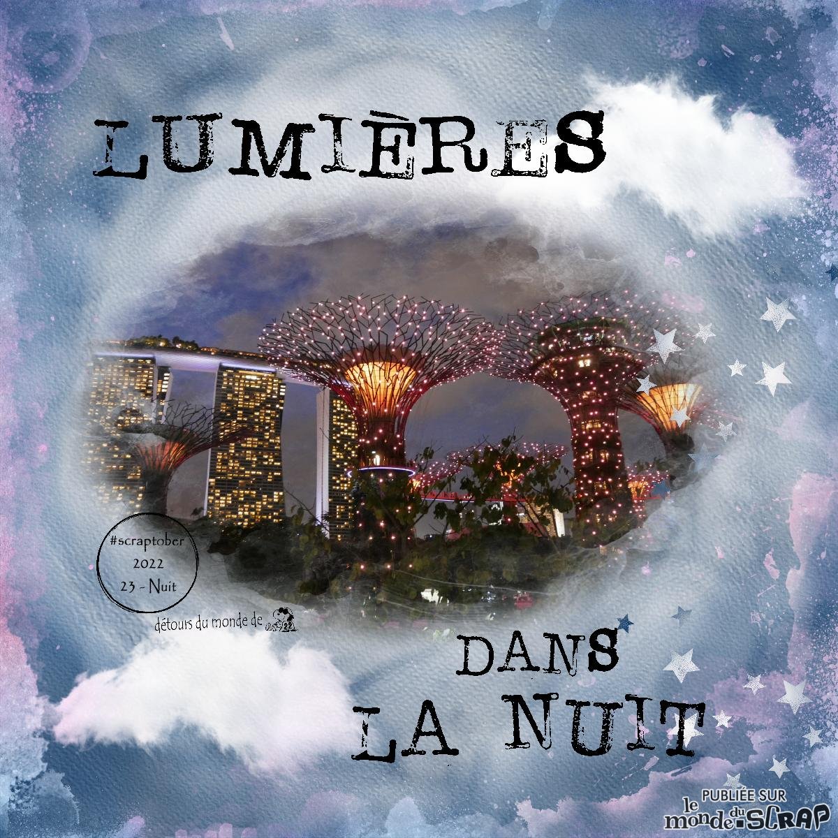 Scraptober 23 - Nuit
