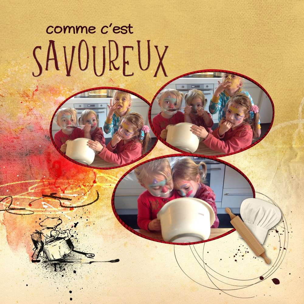 scraptober 25 savoureux