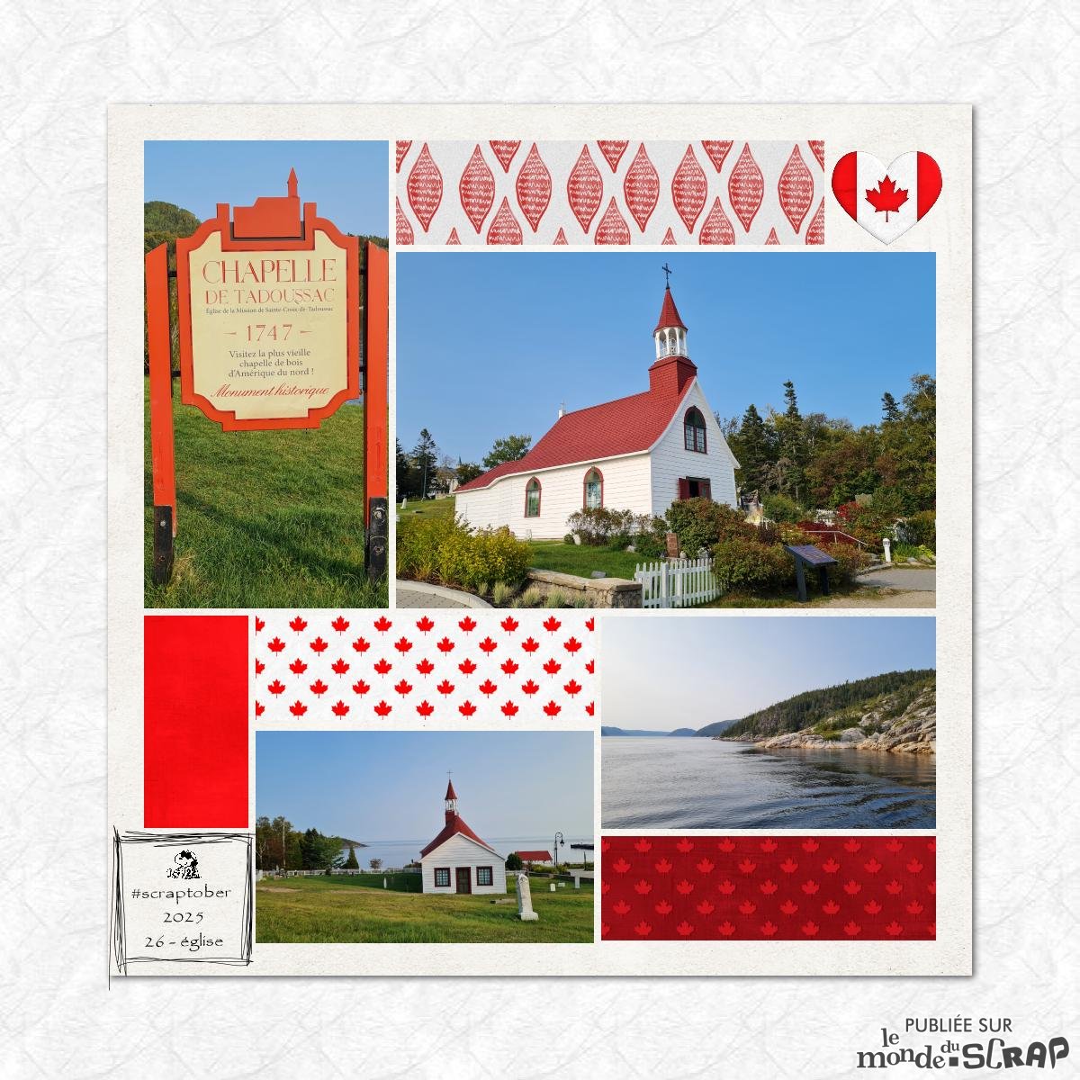 Scraptober #26 - Eglise