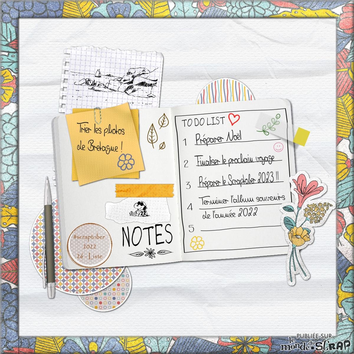 Scraptober 26 - Liste