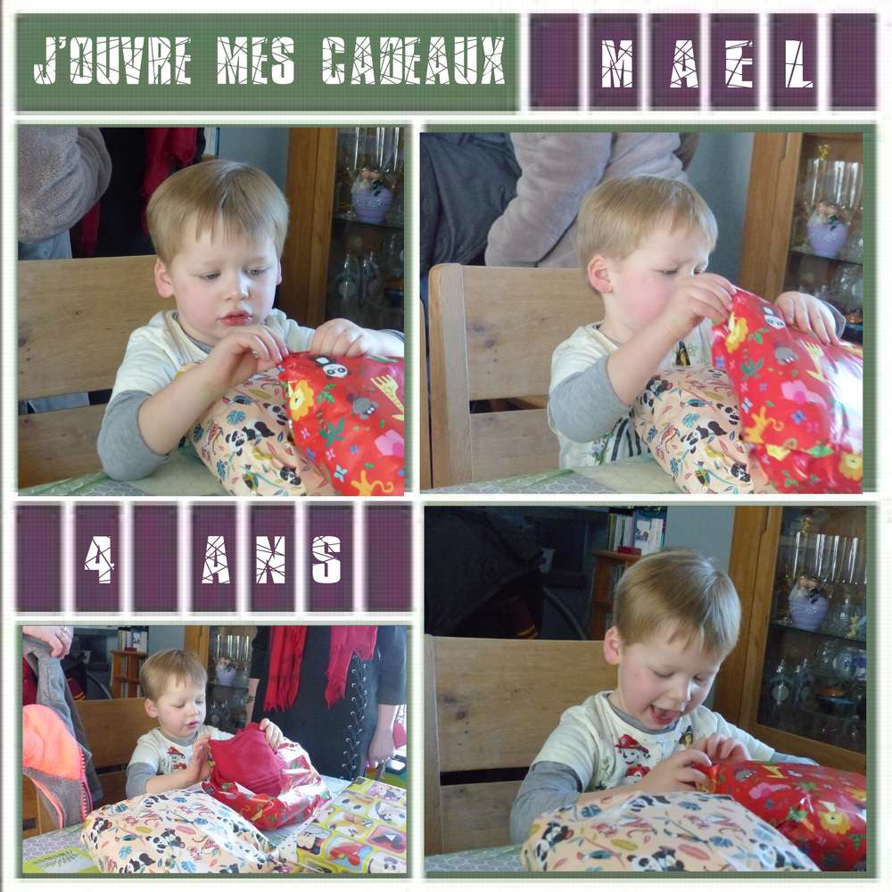 scraptober 28 : cadeau