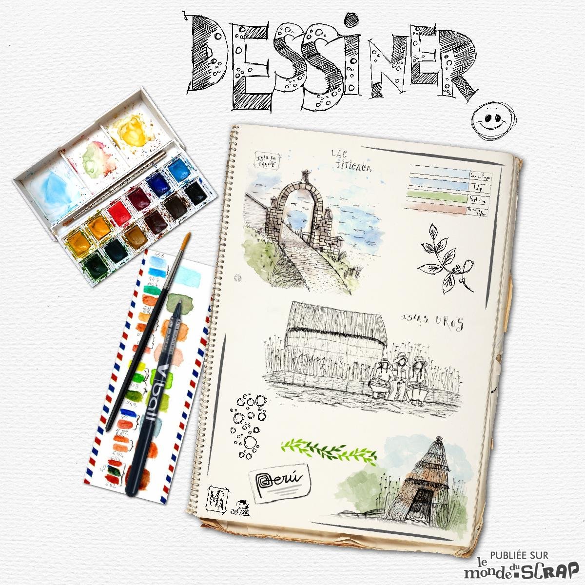 Scraptober 28 dessin