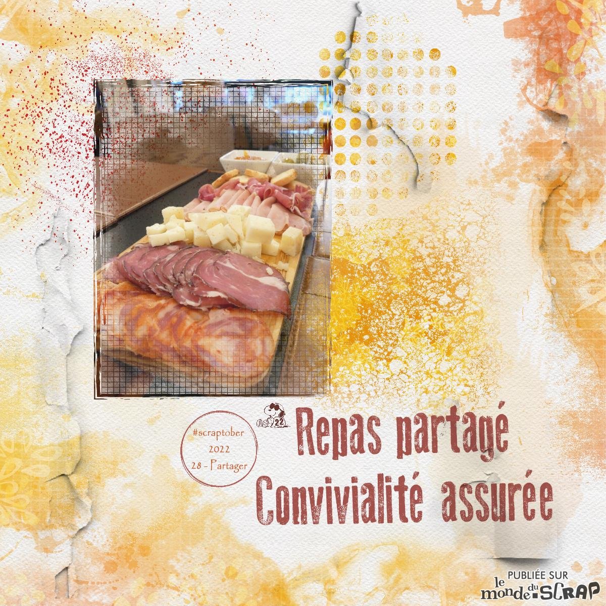 Scraptober 28 - Partager