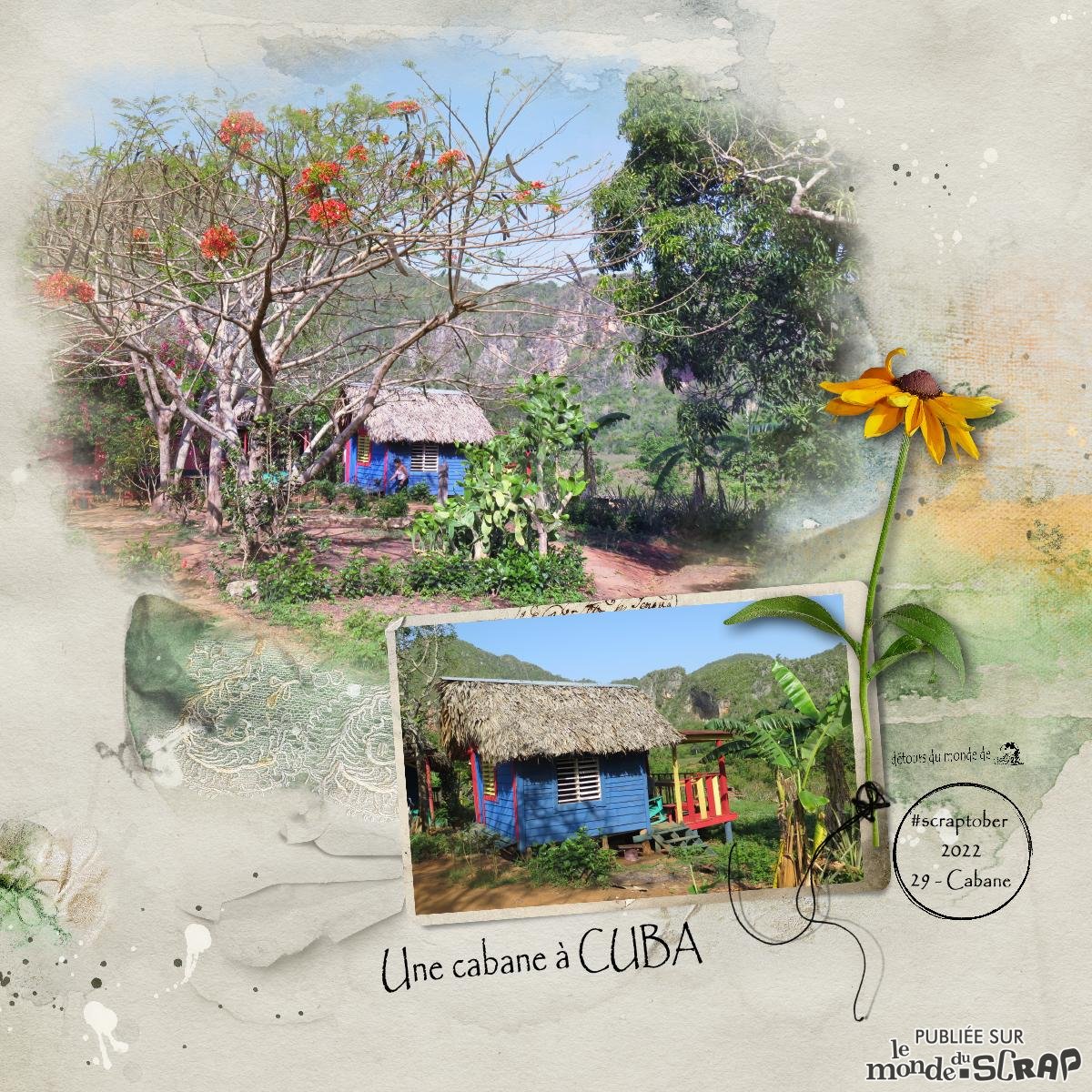 Scraptober 29 - Cabane