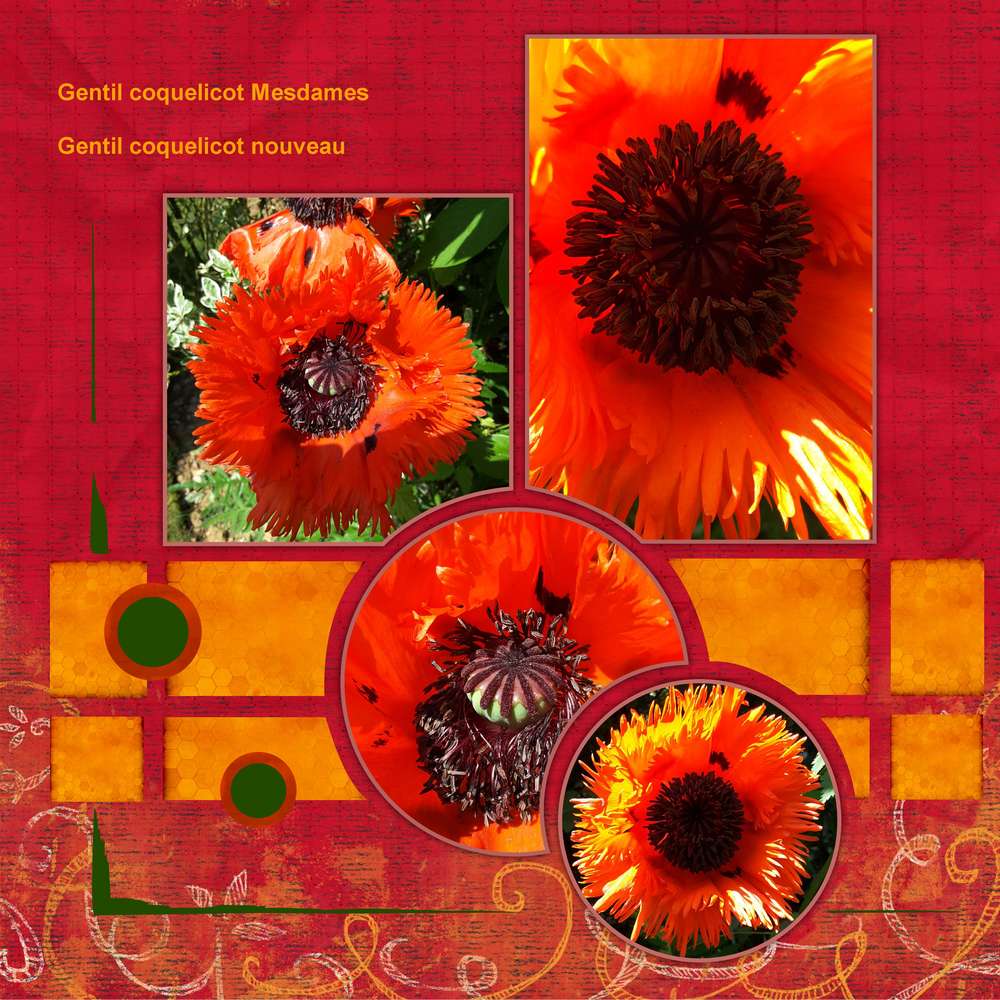 Scraptober - 6 rouge