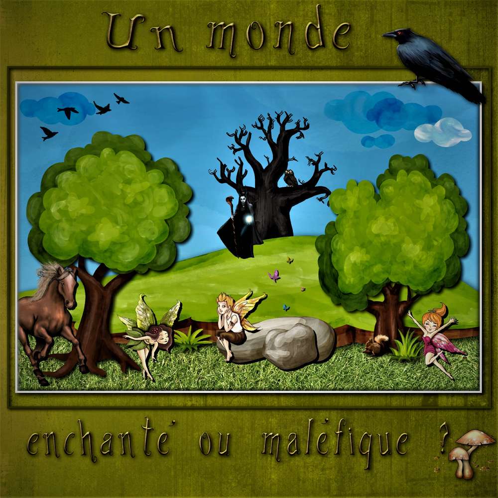 SCRAPTOBER 7 ENCHANTE