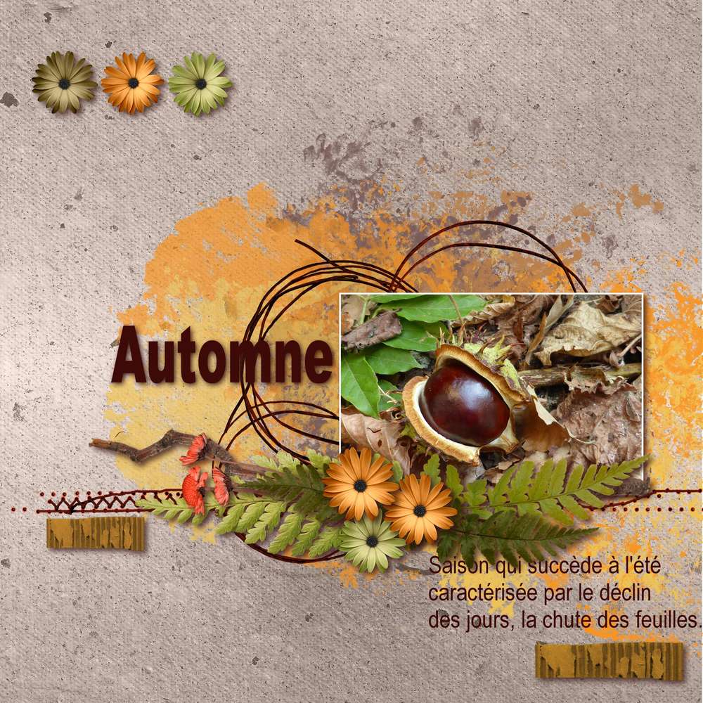 Scraptober Automne