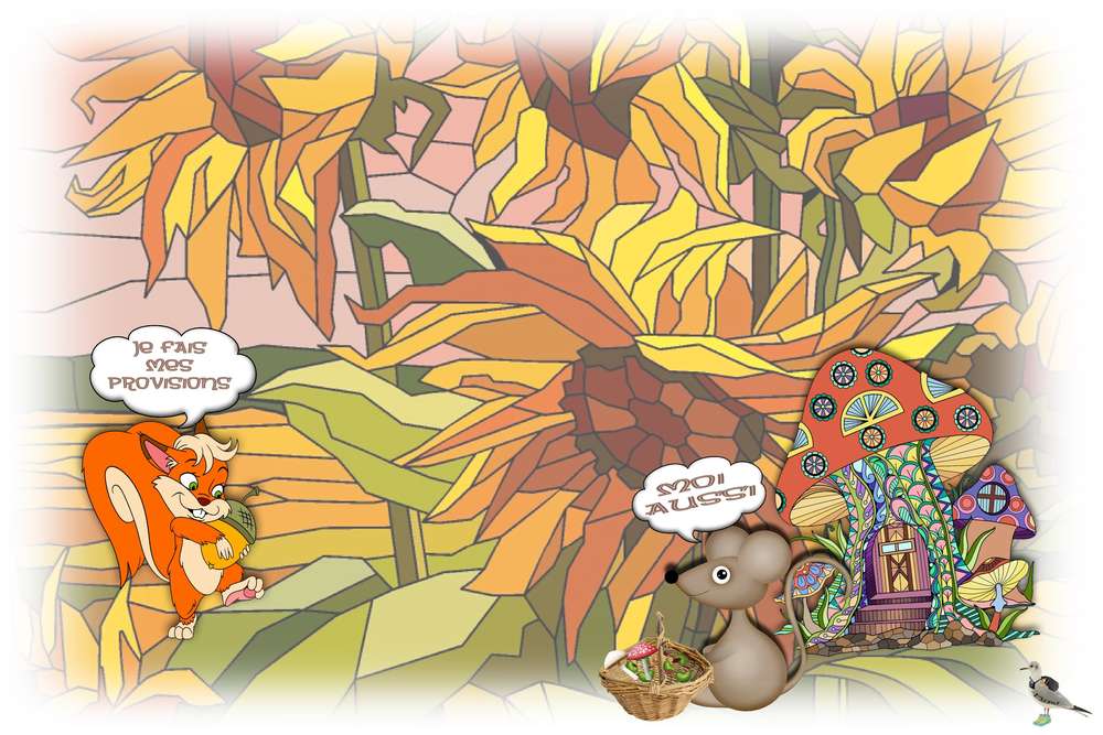 scraptober-défi automne