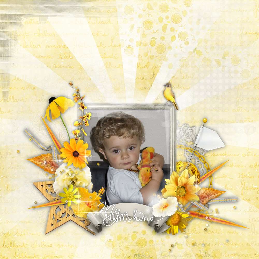 #scraptober jour 22 jaune