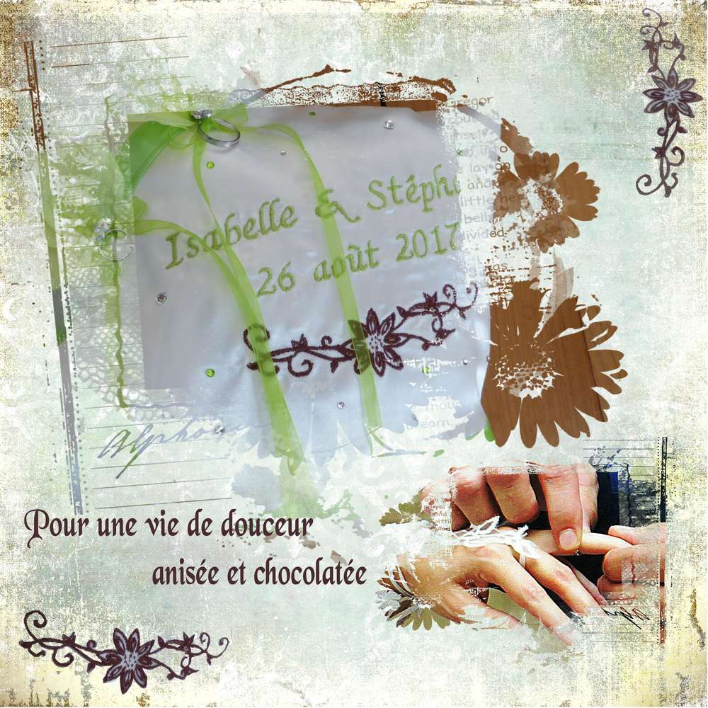 Scraptober  mariage