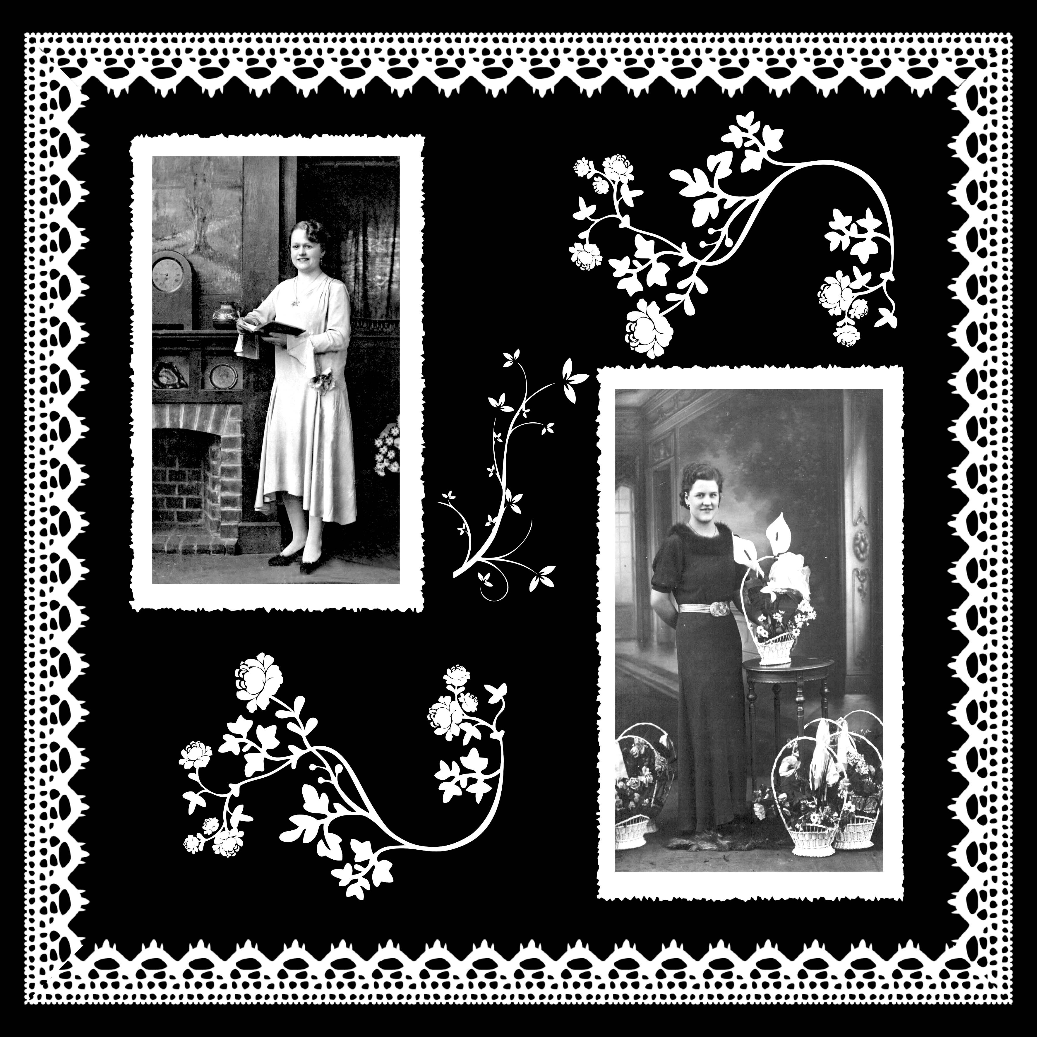 Scraptober  noir et blanc