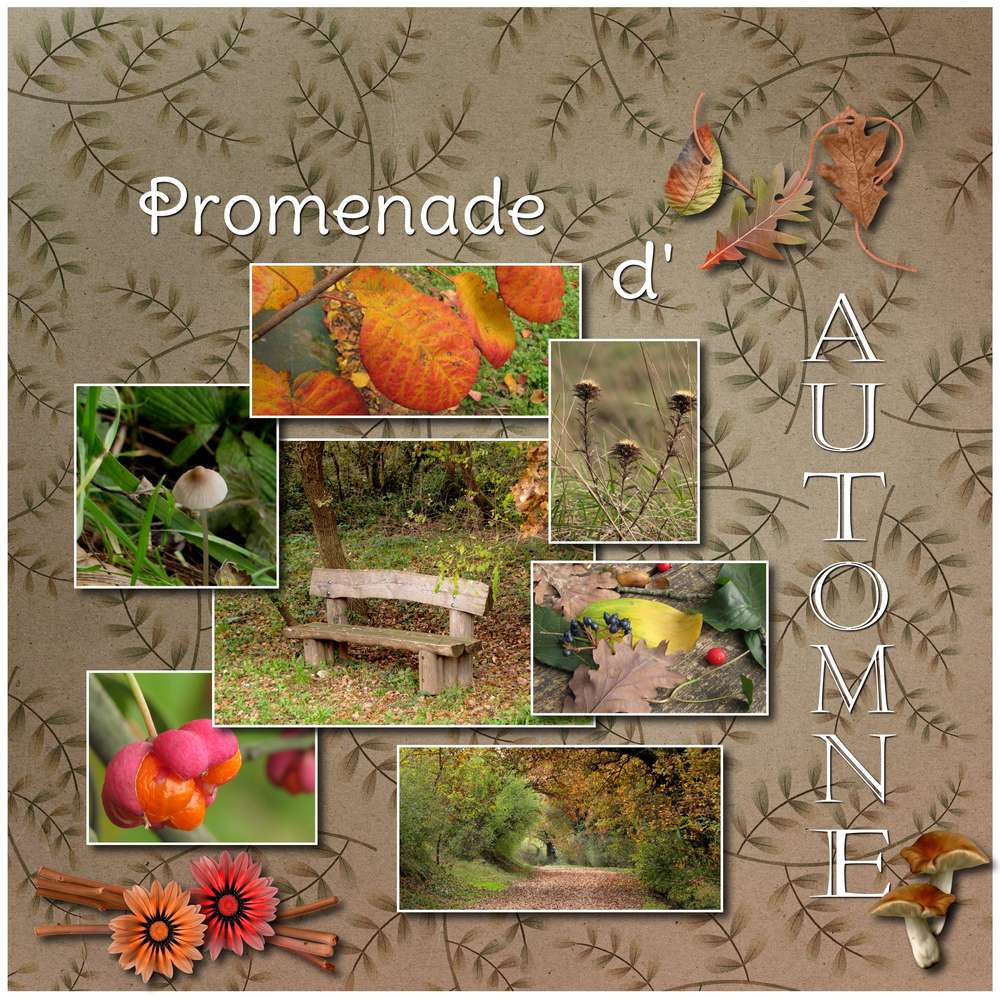 Scraptober  promenade