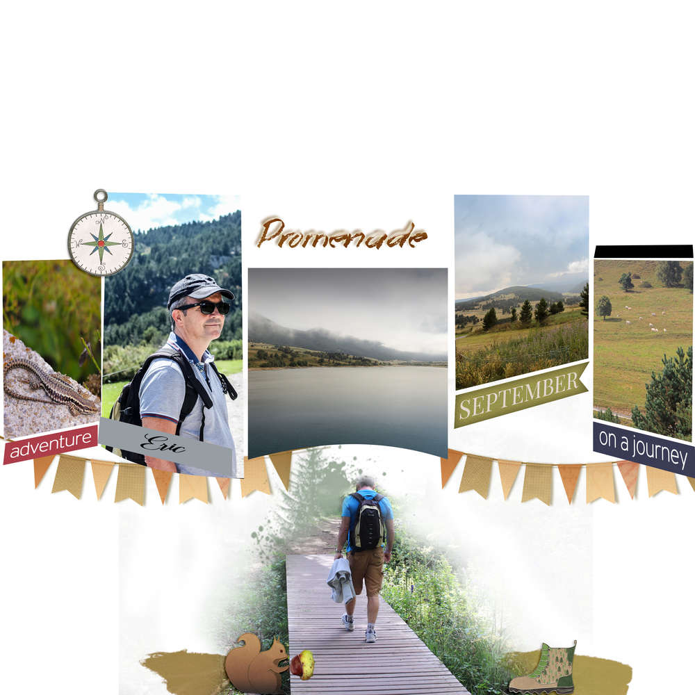 Scraptober promenade