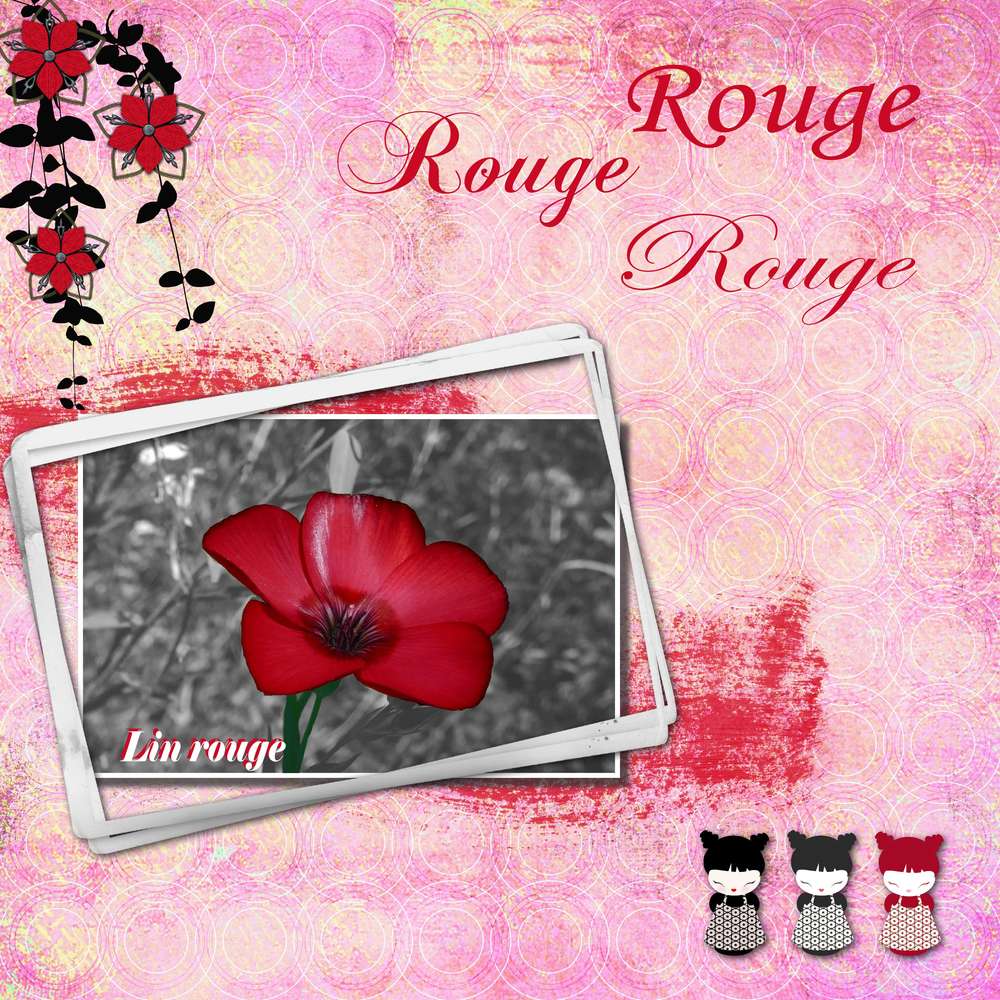Scraptober  rouge
