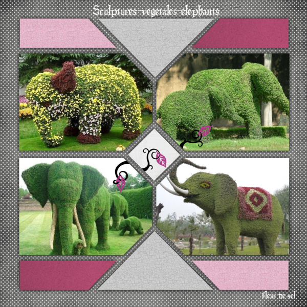 Sculptures-vegetales-elephants