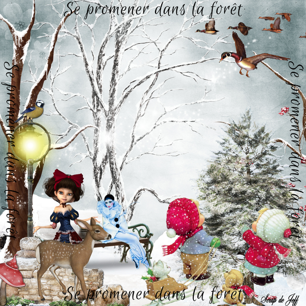 Se promener dans la forêt.