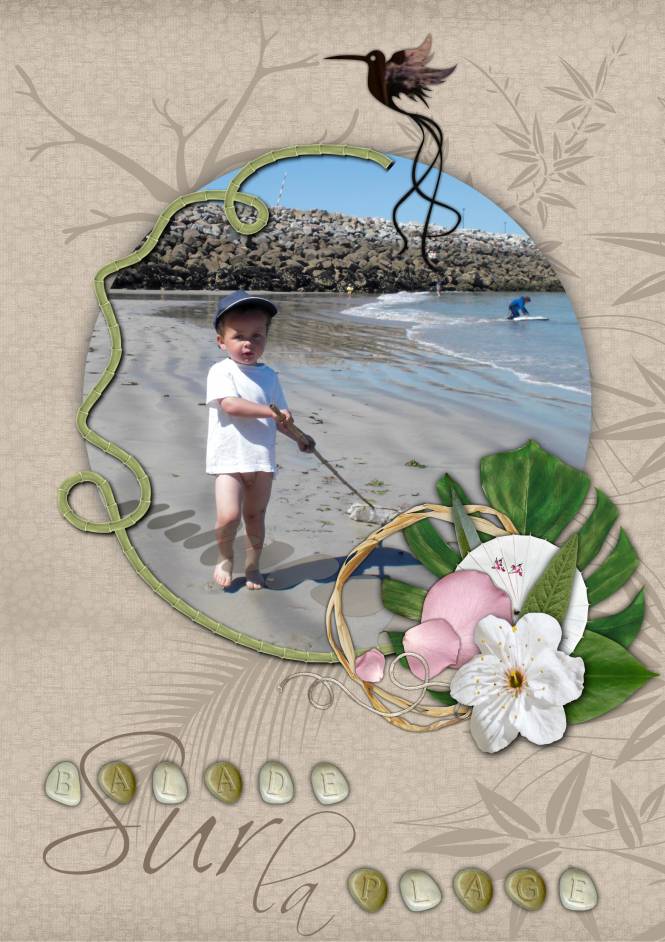 second modèle du kit "ZEN ATTITUDE"