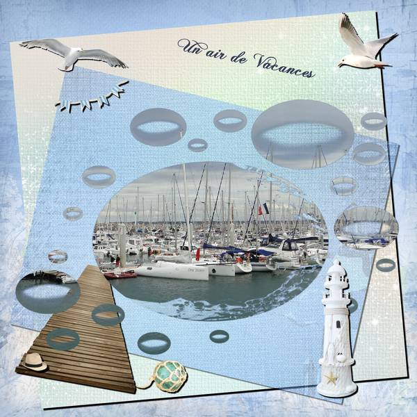 Semaine 03 - Bleu + Maque - Laurette