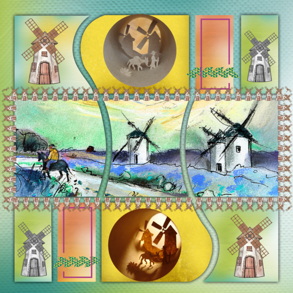 semaine 17 défi avec un moulin à VENT