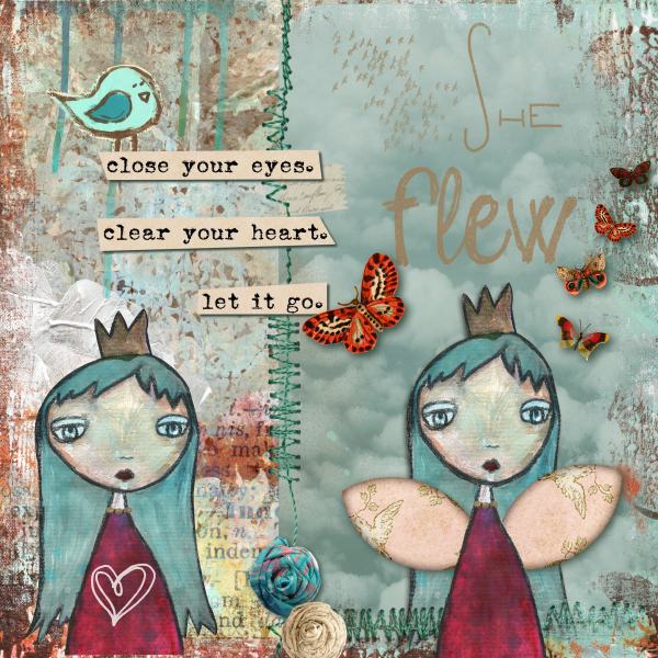 She flew ( Elle volait)