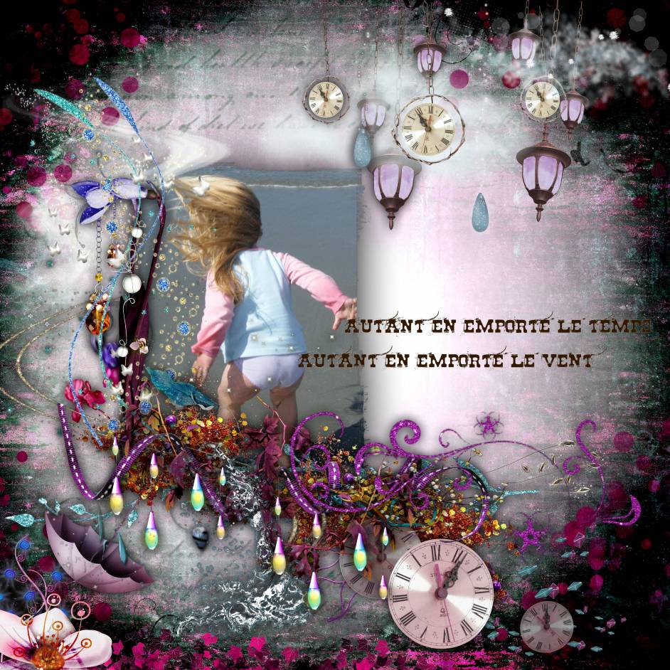 shéhérazade de kitty dans le vent