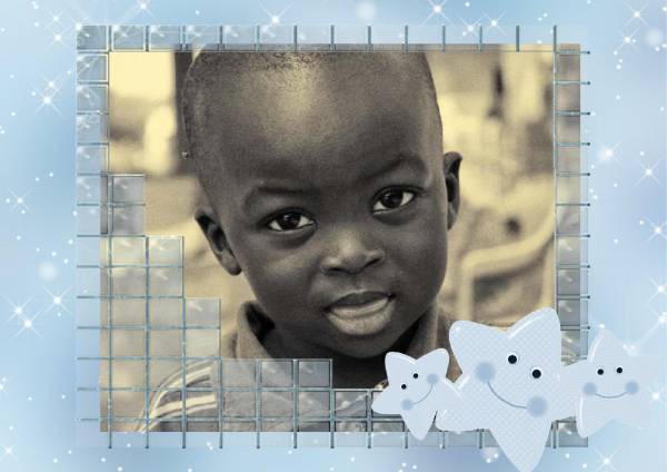 Si la photo n'était pas en noir et blanc, tu verrais que j'ai une petite la