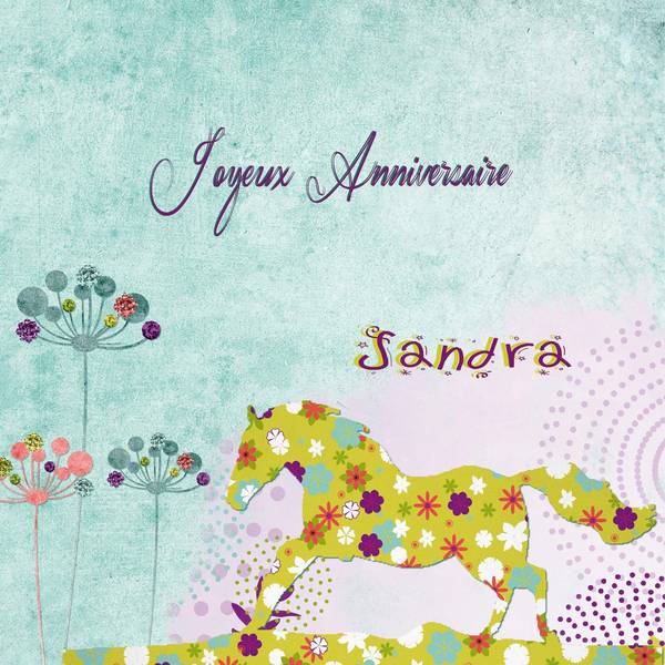 Si tu passes par là SANDRA ( Petiote )