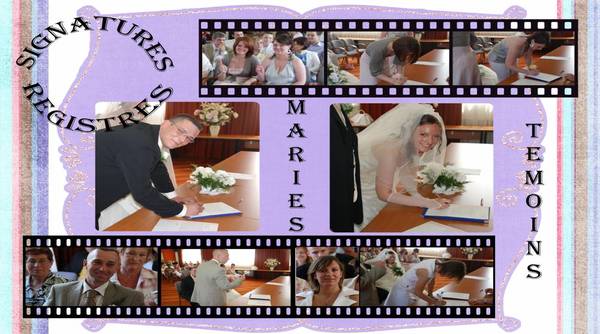 Signature des registres à la mairie