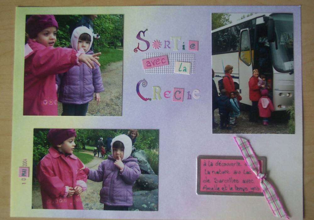 Sortie avec la crèche