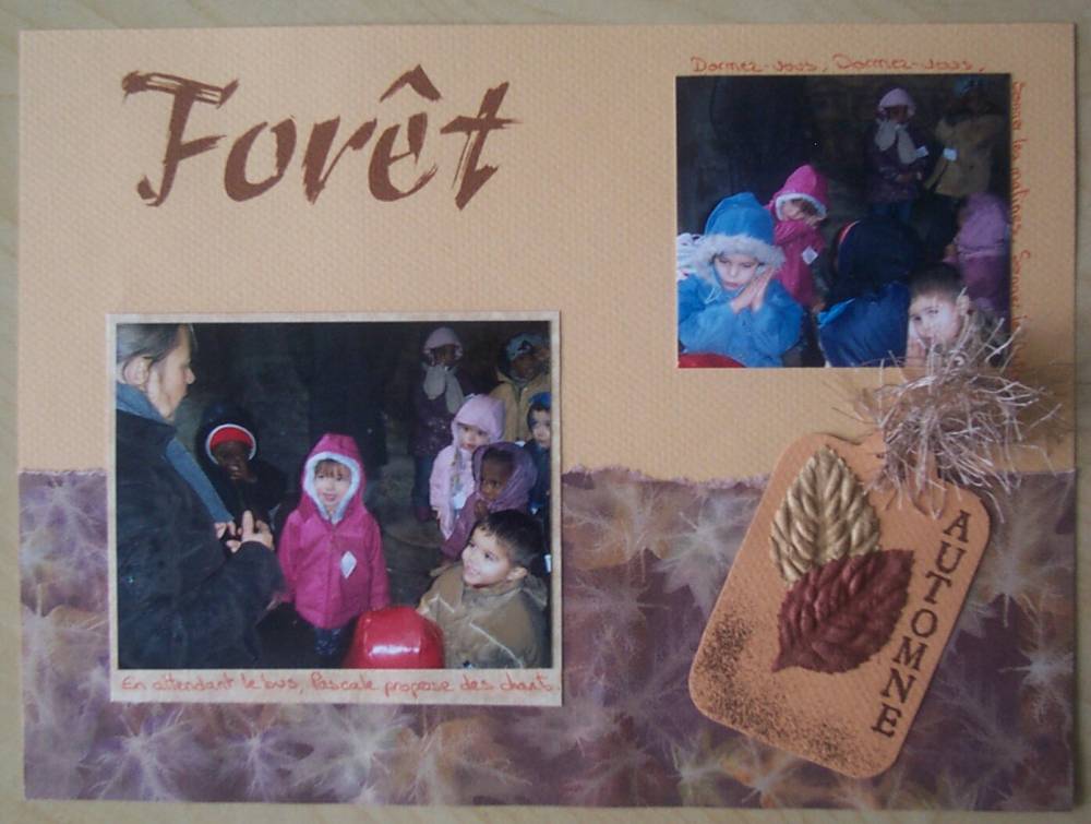 Sortie en forêt - droite