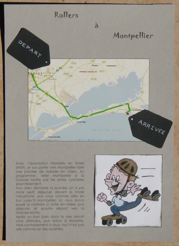 Sortie rollers à Monpellier