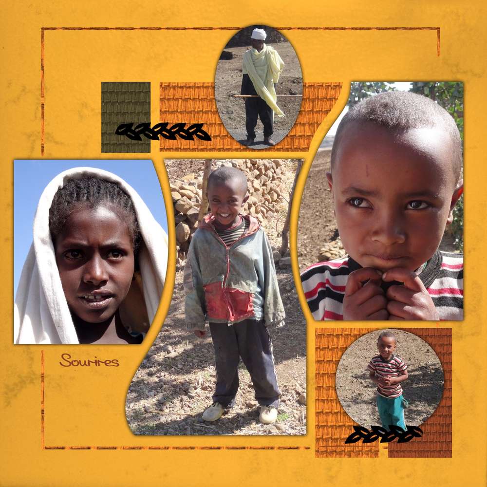 Sourires d'enfants