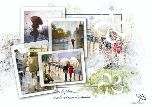 Sous la pluie  ........