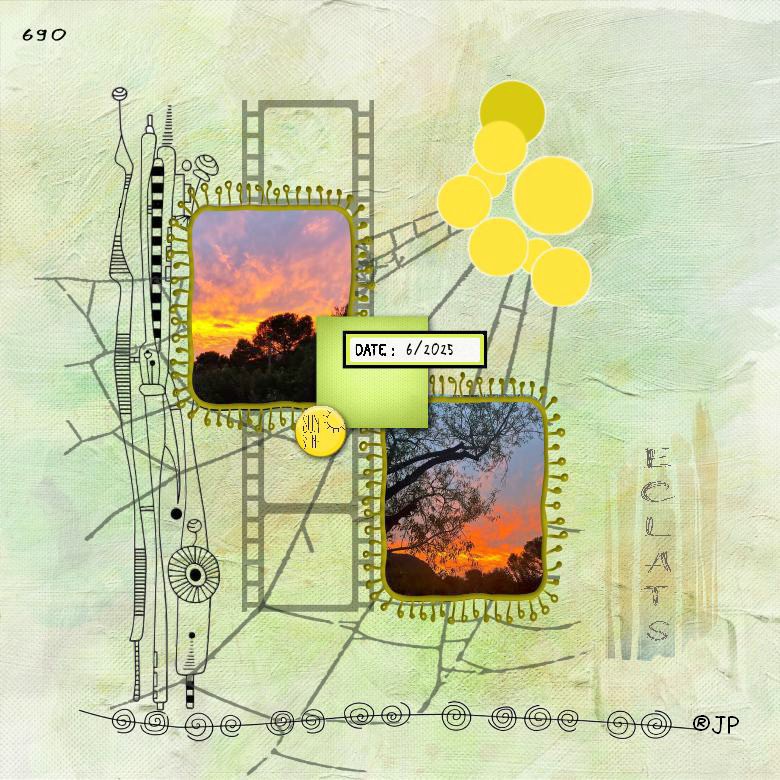 sous un or éclatant