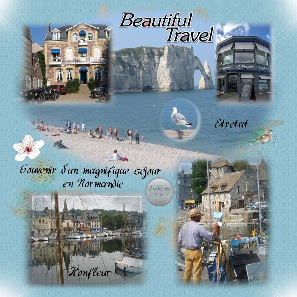 Souvenir séjour en Normandie