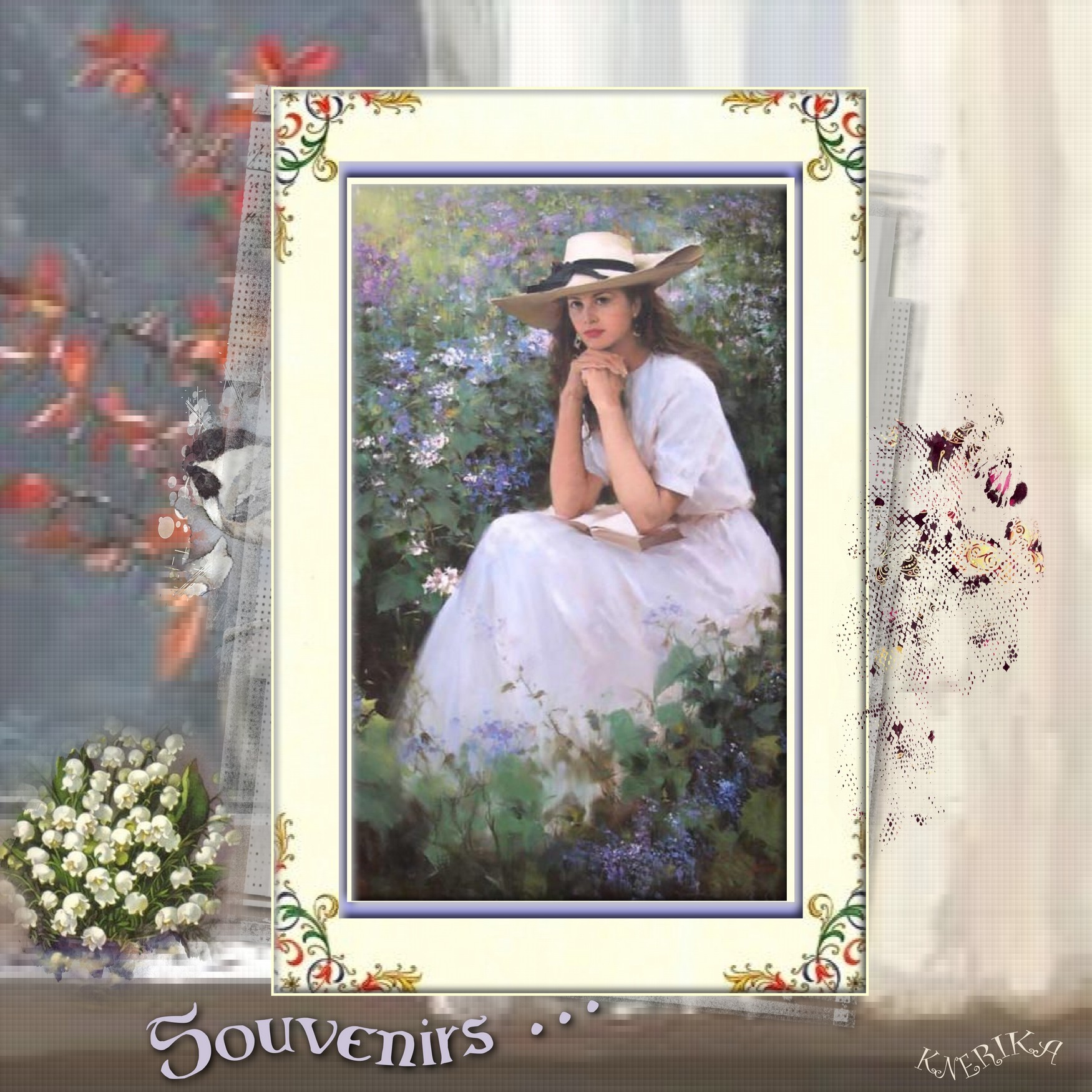 souvenirs d'un lointain printemps, Anne Marie.jpg