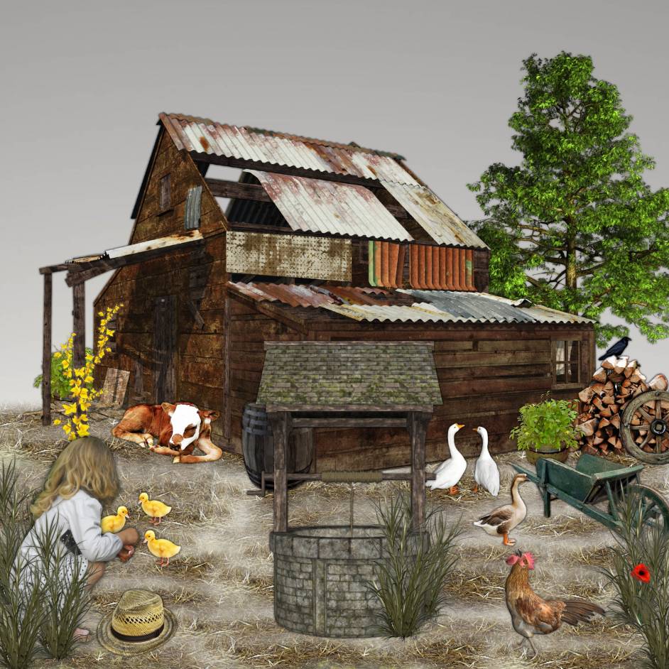 souvernirs à la ferme de kittyscrap