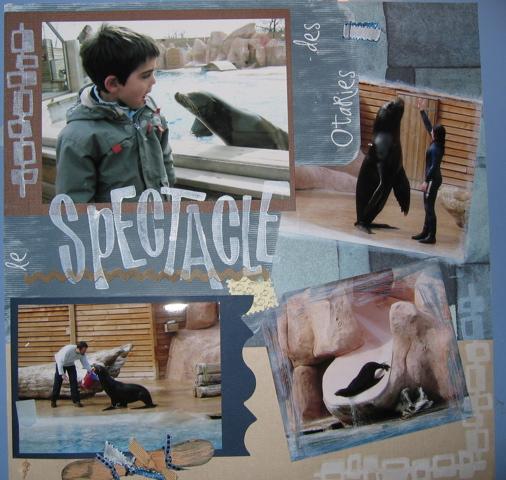 spectacle au zoo d'amnéville