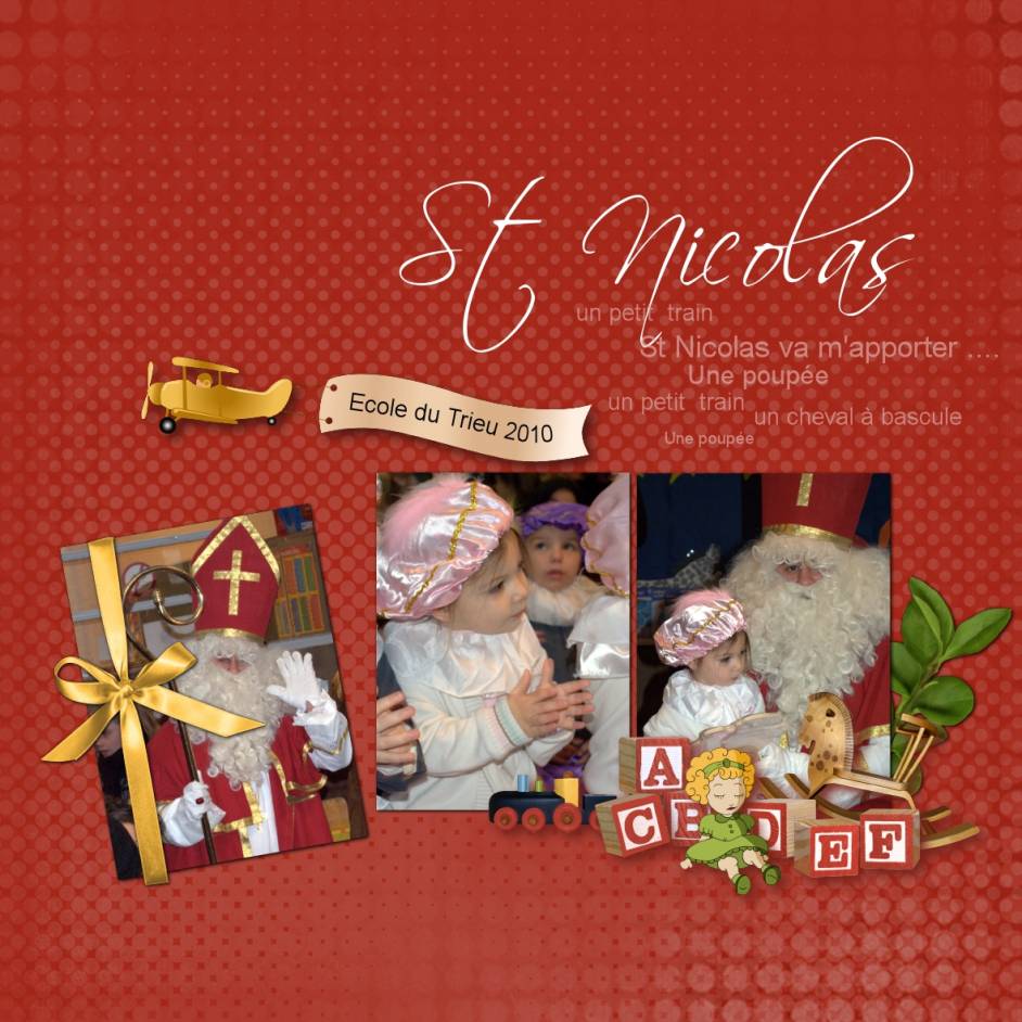St Nicolas à l'école