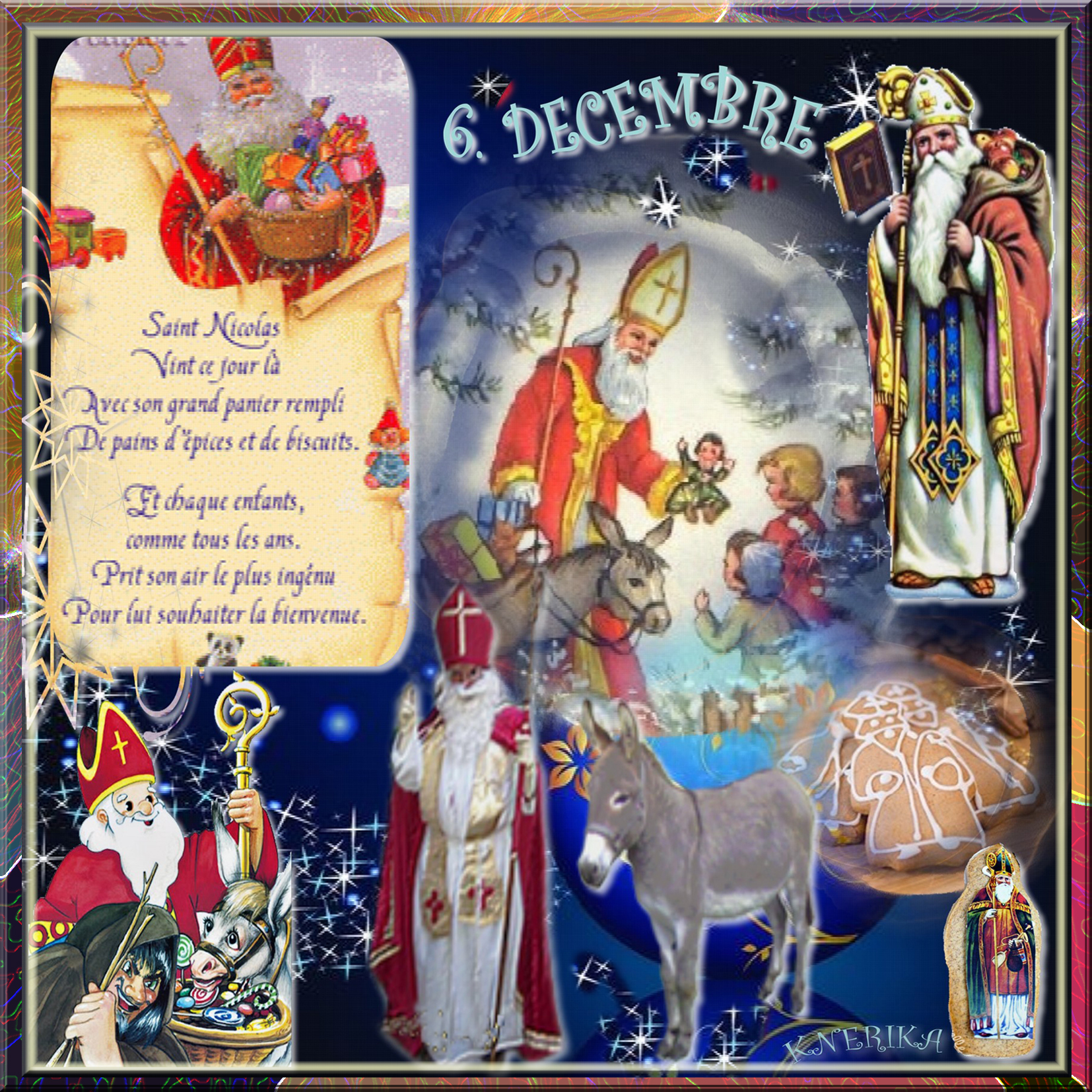 St Nicolas,St patron de Lorraine et des enfants, Anne Marie
