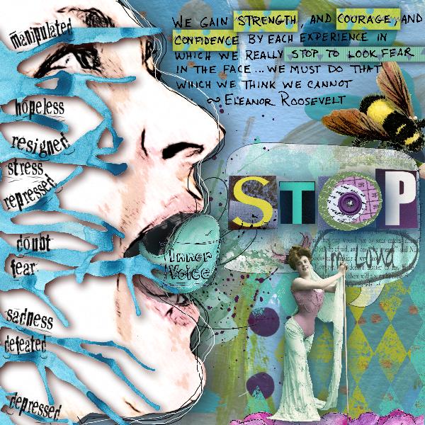 Stop! je suis forte!